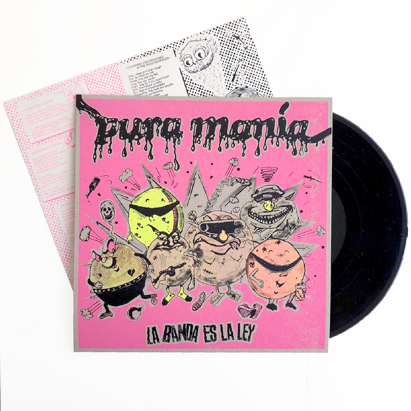 Pura Manía "La banda es la Ley" 12" PRE-ORDER